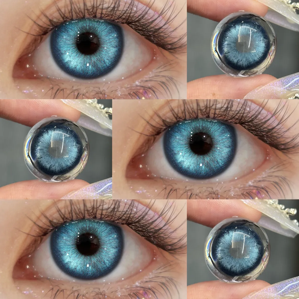 Iced Blue - 1 Year, 2 lenses