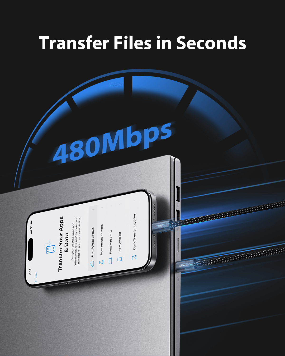 MagCable | USB-C to USB-C 100W (1m/3.3ft)