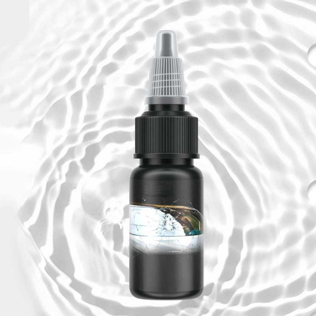 Car Glass Repair Kit – For Windshield Cracks and Scratches