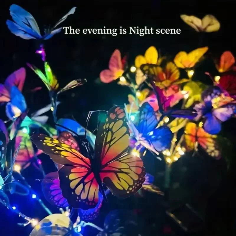 🦋Breathe Life into Your Garden Day & Night. Solar Butterfly Lights with Dual Modes – Automatic Magic. ✨💐