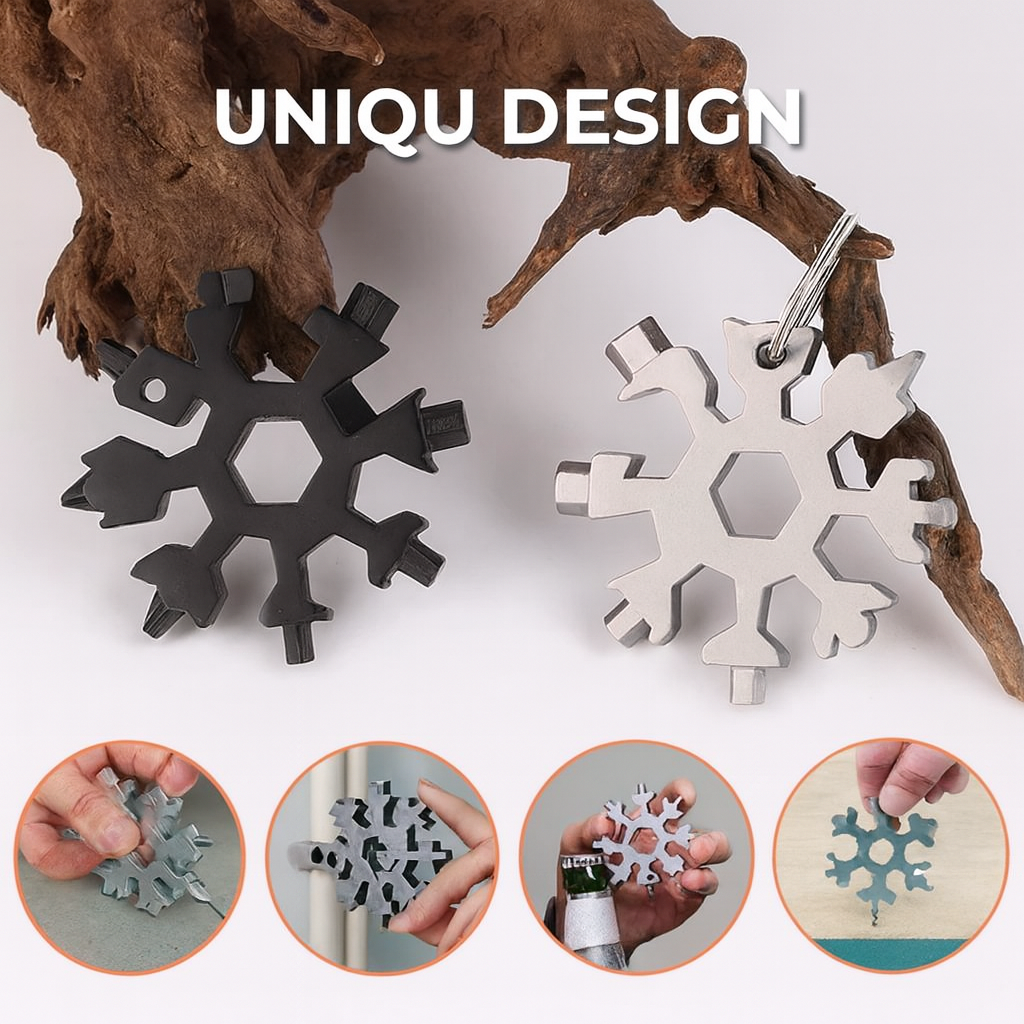 Snowflake Multitool (18-in-1)