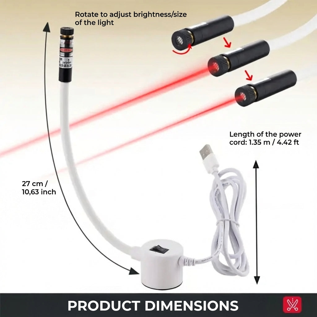 StitchLaser™ Sewing Machine Laser Guide - For Straight Stitching