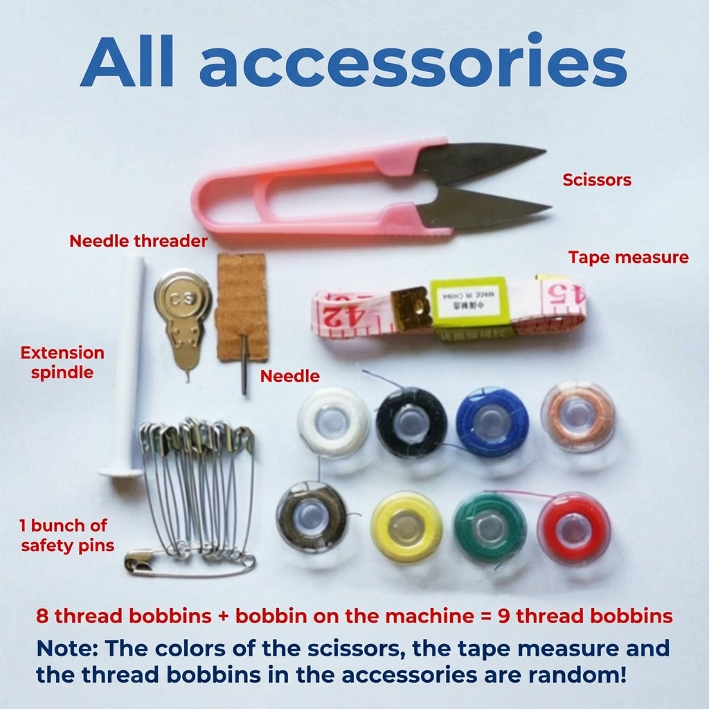 Electric Handheld Sewing Machine - Clothes & Curtains