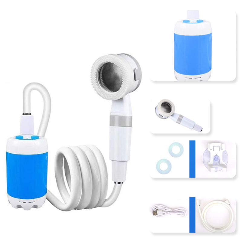 🔥Camping Essentials - While Stocks Last💦Portable Shower for Camping with Water Pump