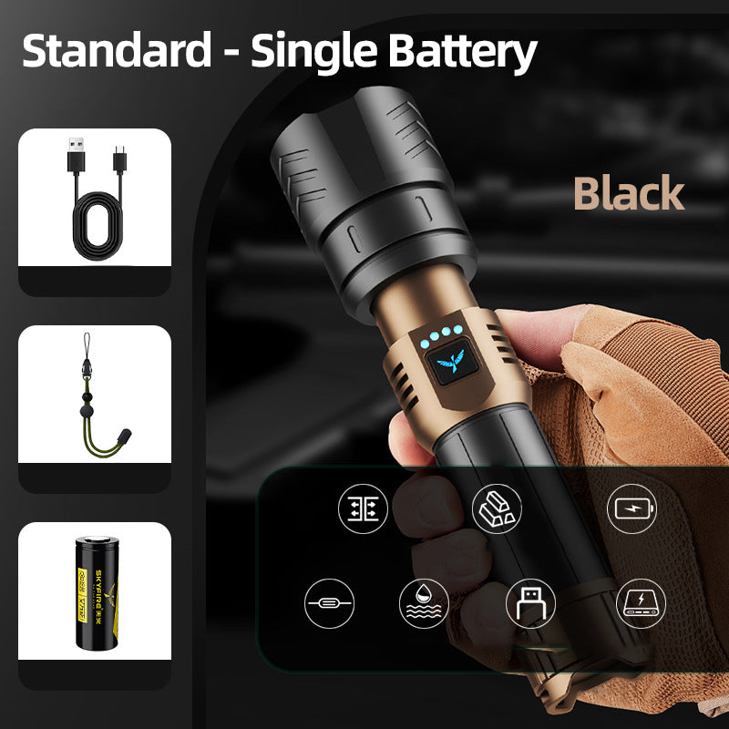 🔥 2026 New Upgrade 🔥 High-brightness LED flashlight and long-distance illumination