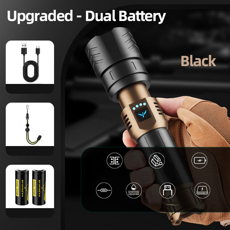 🔥 2026 New Upgrade 🔥 High-brightness LED flashlight and long-distance illumination