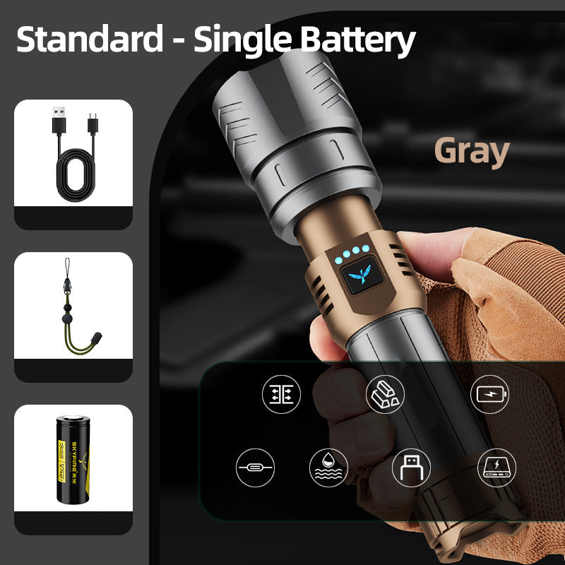 🔥 2026 New Upgrade 🔥 High-brightness LED flashlight and long-distance illumination