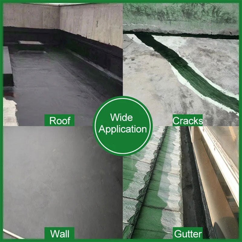 ✨ Polyurethane Waterproof Coating - Eco-Friendly Leak Repair Solution for Roofs & Walls with Long-Lasting Protection