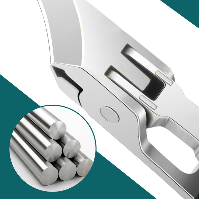 Anti-Splash Slant Edge Nail Clipper 3-Piece Set