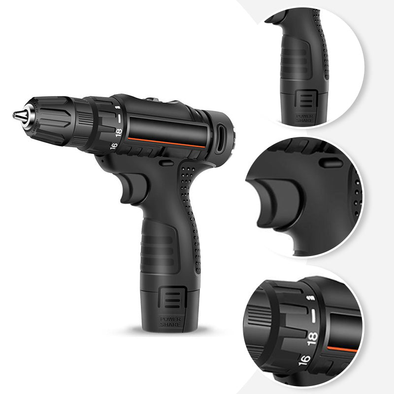 ⚡Limited time 50% OFF-Electric Cordless Drill with Battery ＆ Charger🚀Free shipping🚀