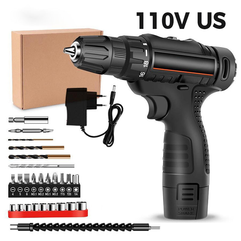 ⚡Limited time 50% OFF-Electric Cordless Drill with Battery ＆ Charger🚀Free shipping🚀
