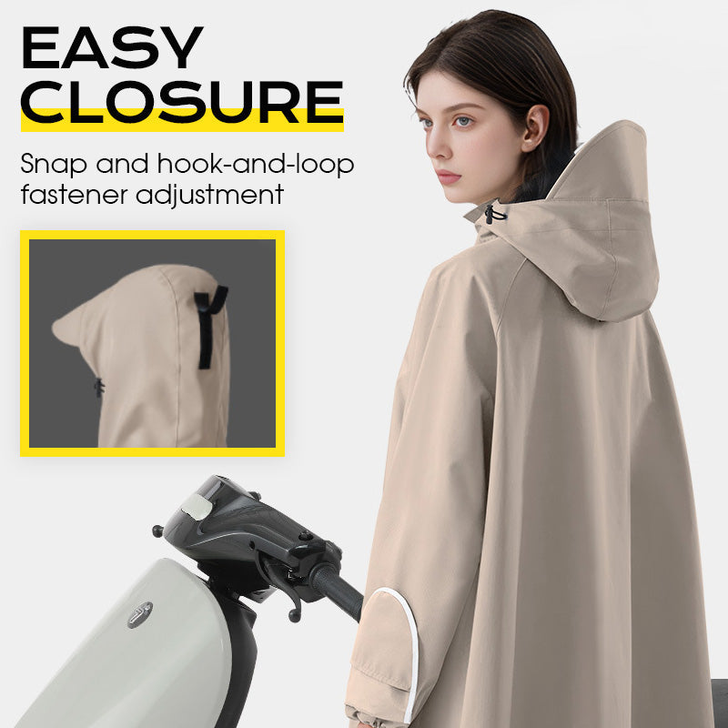 🌧️Unisex Hooded Oversized Electric Bike Rain Poncho