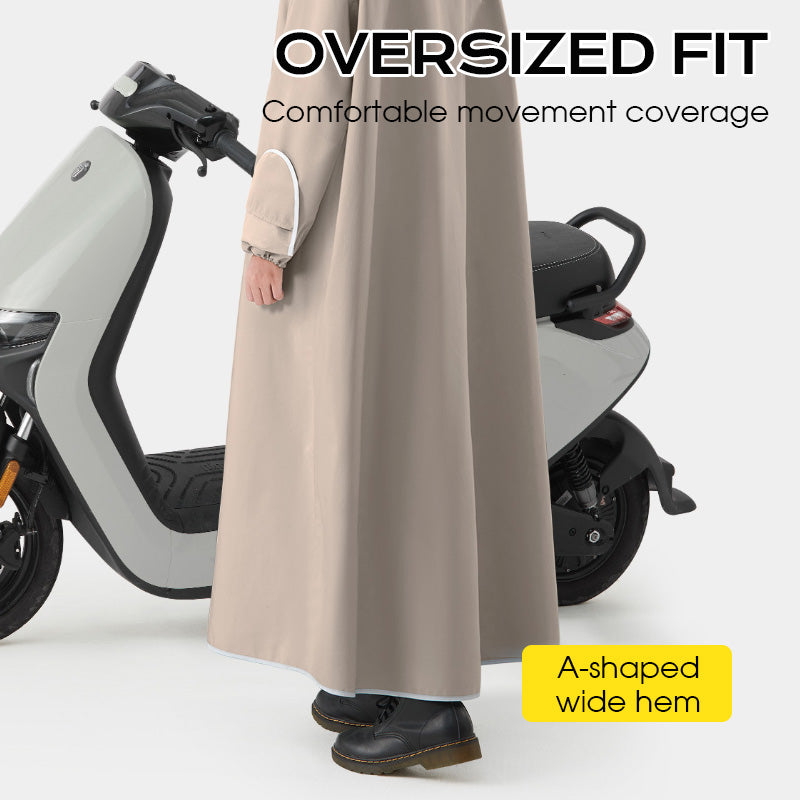 🌧️Unisex Hooded Oversized Electric Bike Rain Poncho