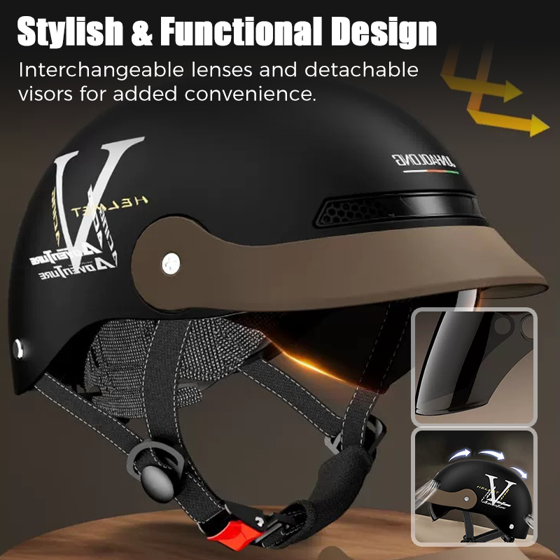 🏍️Breathable Lightweight Crash-Resistant Motorcycle Helme🛡️