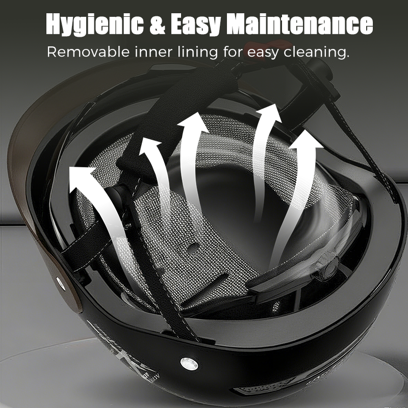 🏍️Breathable Lightweight Crash-Resistant Motorcycle Helme🛡️