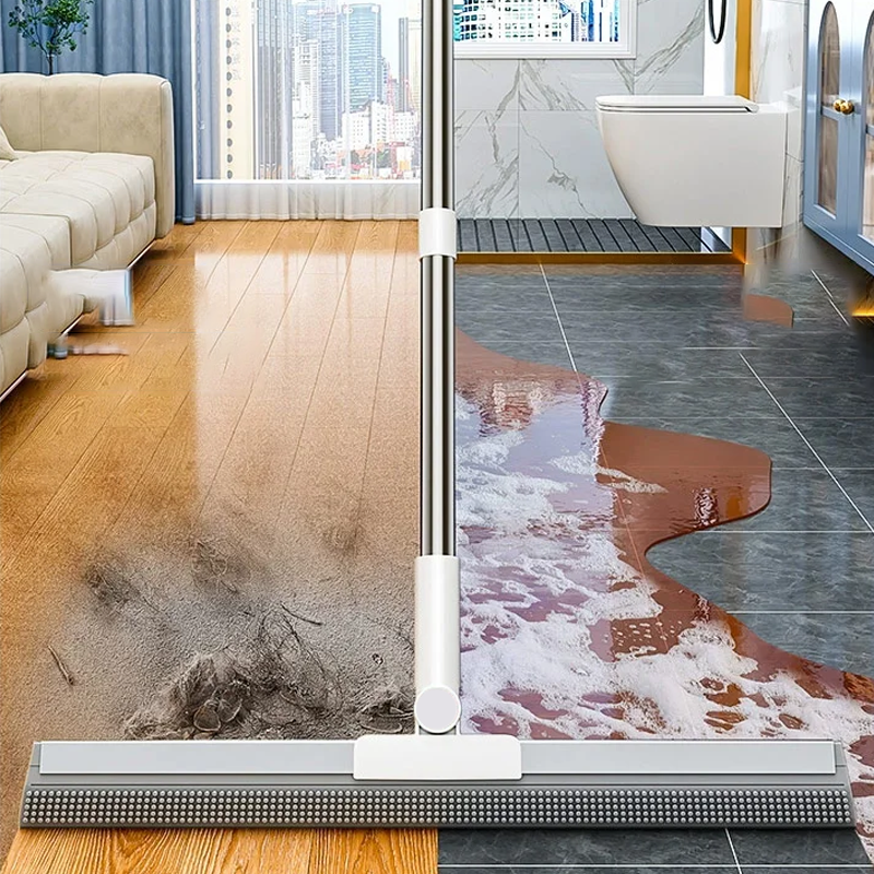 Thickened Soft Silicone Multi-Purpose Broom