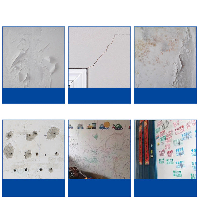 🔬 2026 Innovation | Wall Repair Paste | Fills Cracks & Holes in 1 Step 🏠【Flash Sale】