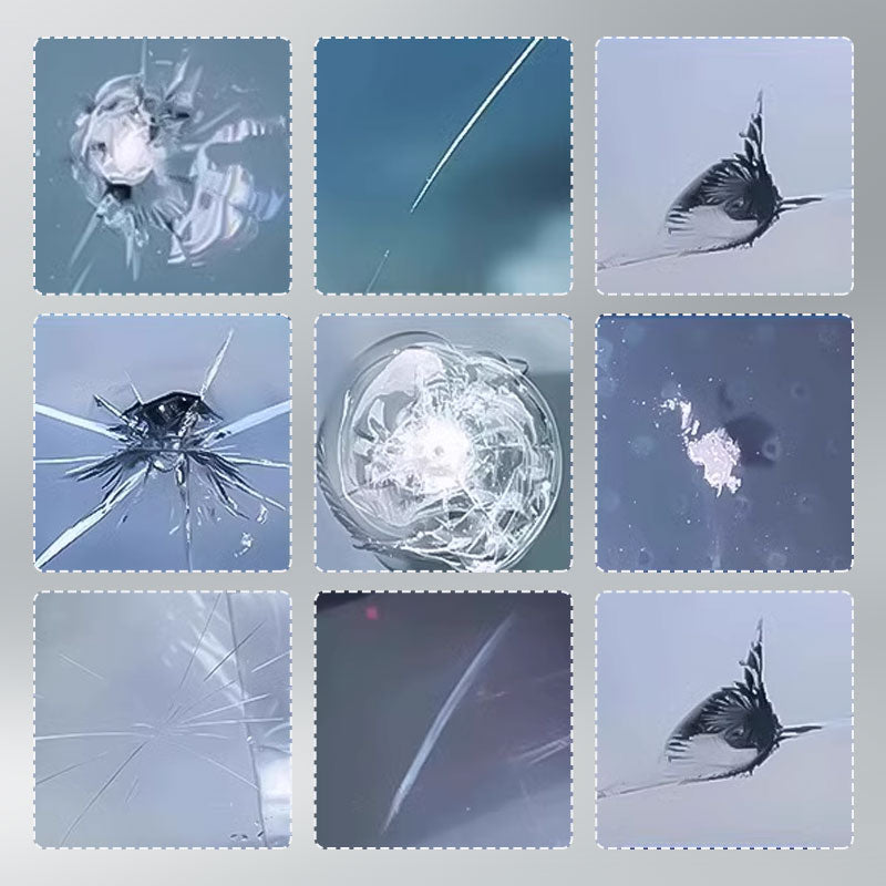 Car Glass Repair Kit – For Windshield Cracks and Scratches