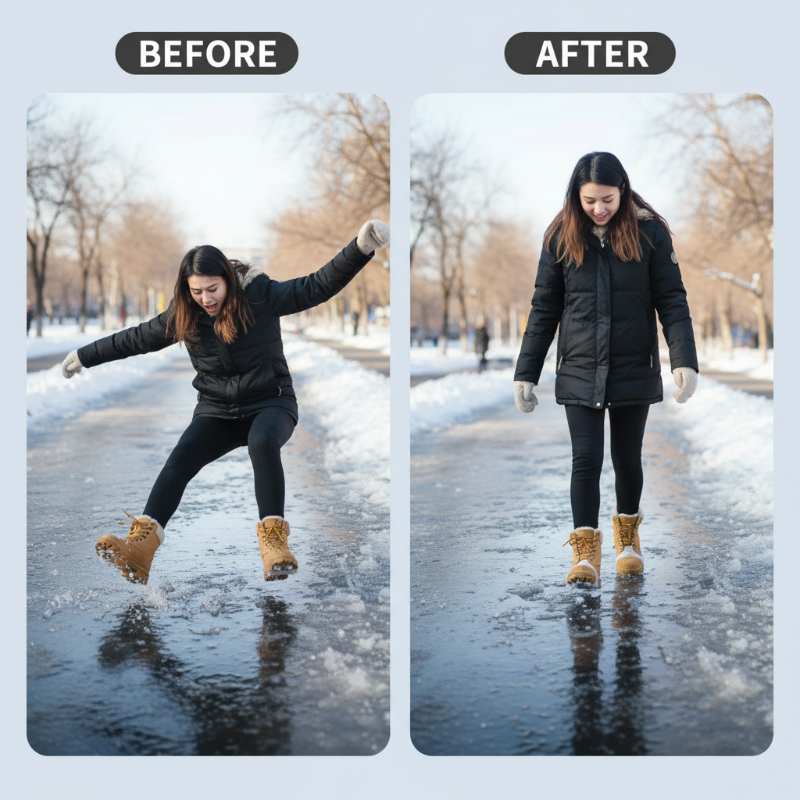 🔥Universal 5-Tooth Ice Cleats for Shoes & Boots🔥