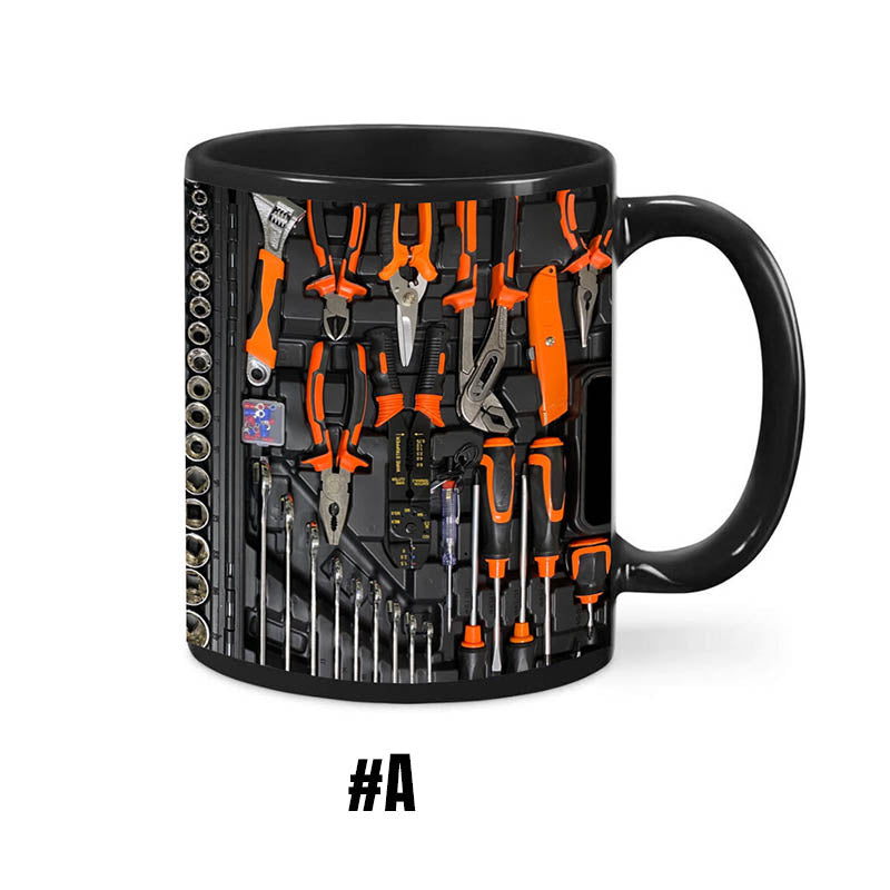 🏆Last day of the promotion: 50% off✨🔨Fun Coffee Mug – Mechanic Tool Kit Set☕