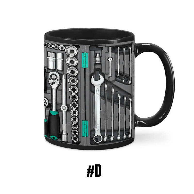 🏆Last day of the promotion: 50% off✨🔨Fun Coffee Mug – Mechanic Tool Kit Set☕