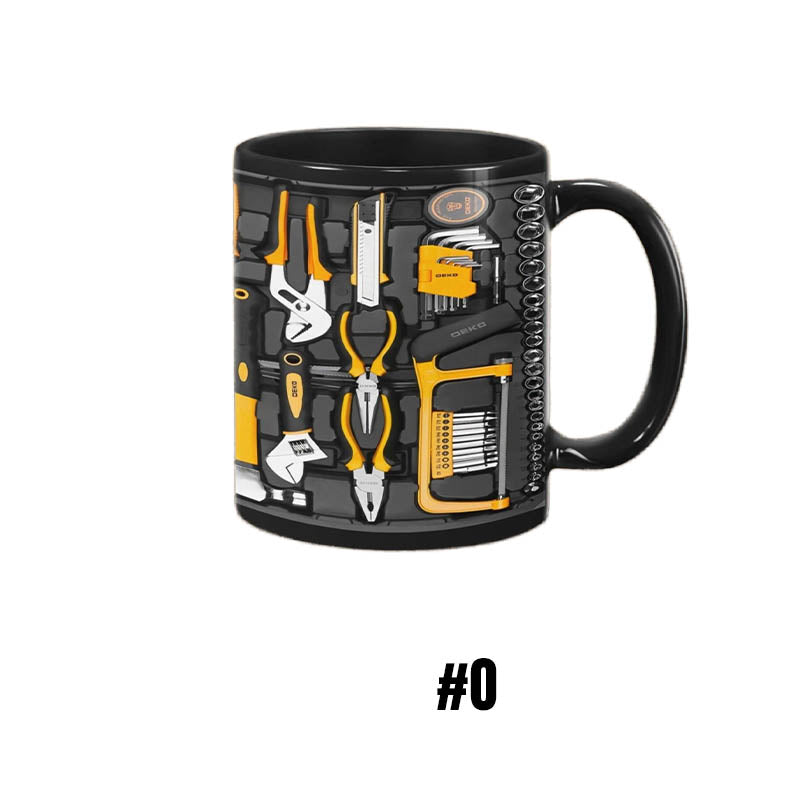 🏆Last day of the promotion: 50% off✨🔨Fun Coffee Mug – Mechanic Tool Kit Set☕