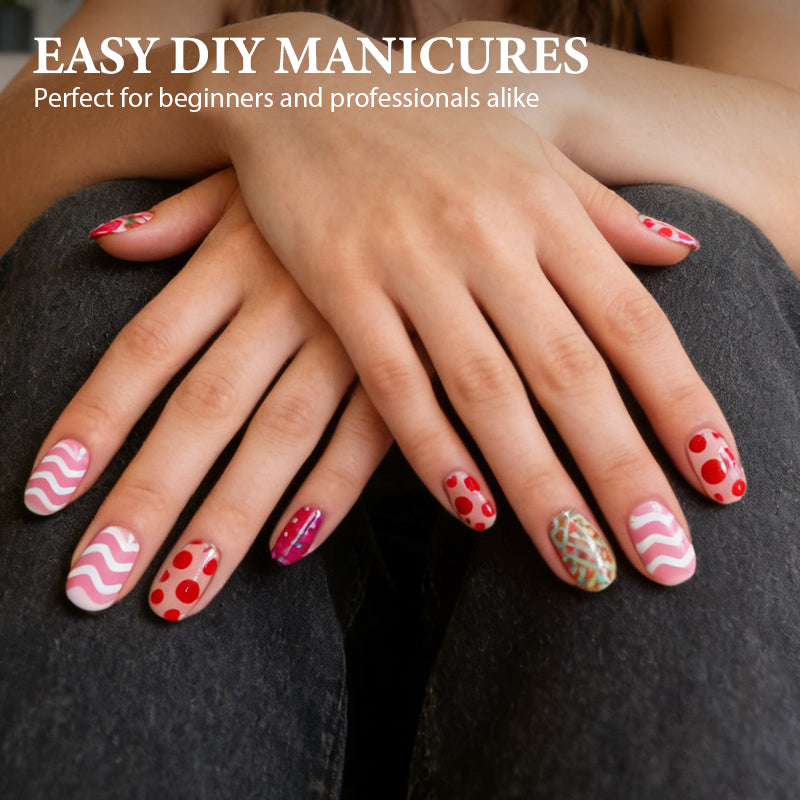 💫✨Unleash Your Creativity with 12 Fine-Tip Nail Art Pens | Create salon-quality, water-based designs effortlessly. DIY like a pro!