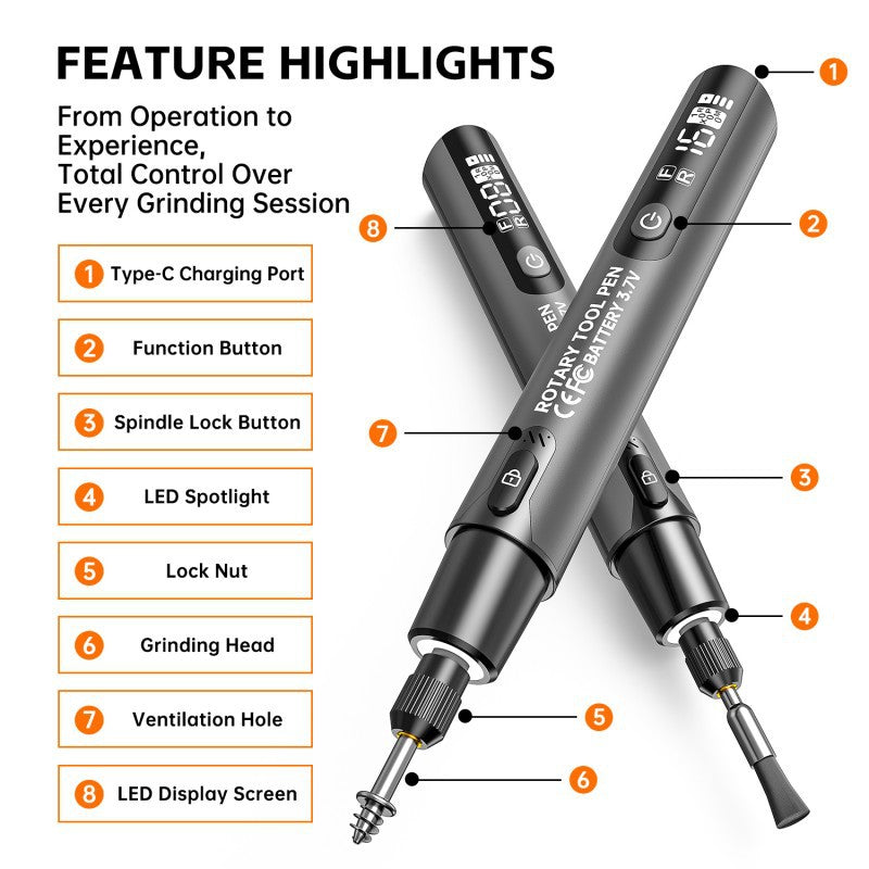 ⚡Portable Electric Polishing & Grinding Kit