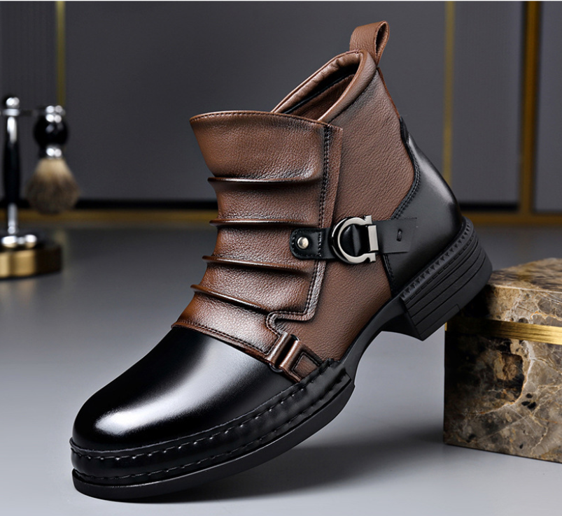Men's Chelsea Boots - Stylish Ankle Boots (Premium Faux Leather)