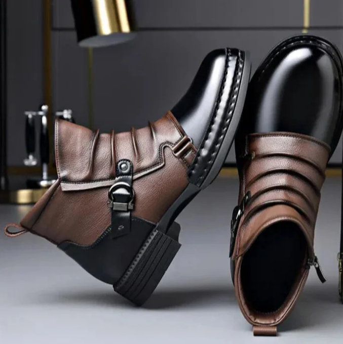 Men's Chelsea Boots - Stylish Ankle Boots (Premium Faux Leather)