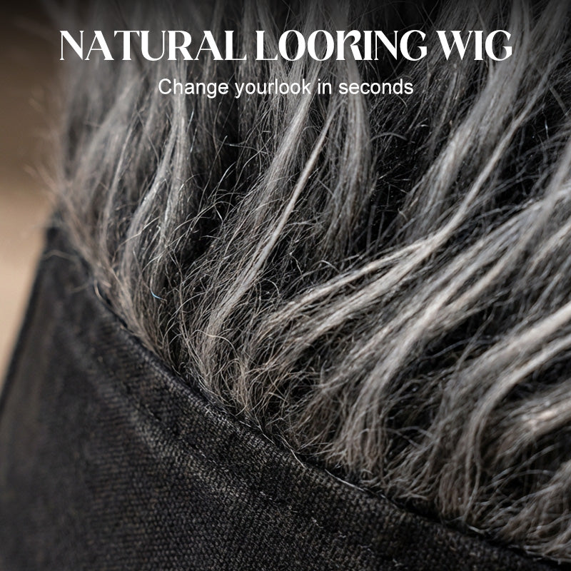 🔥Unisex Hip-Hop Wig Hat