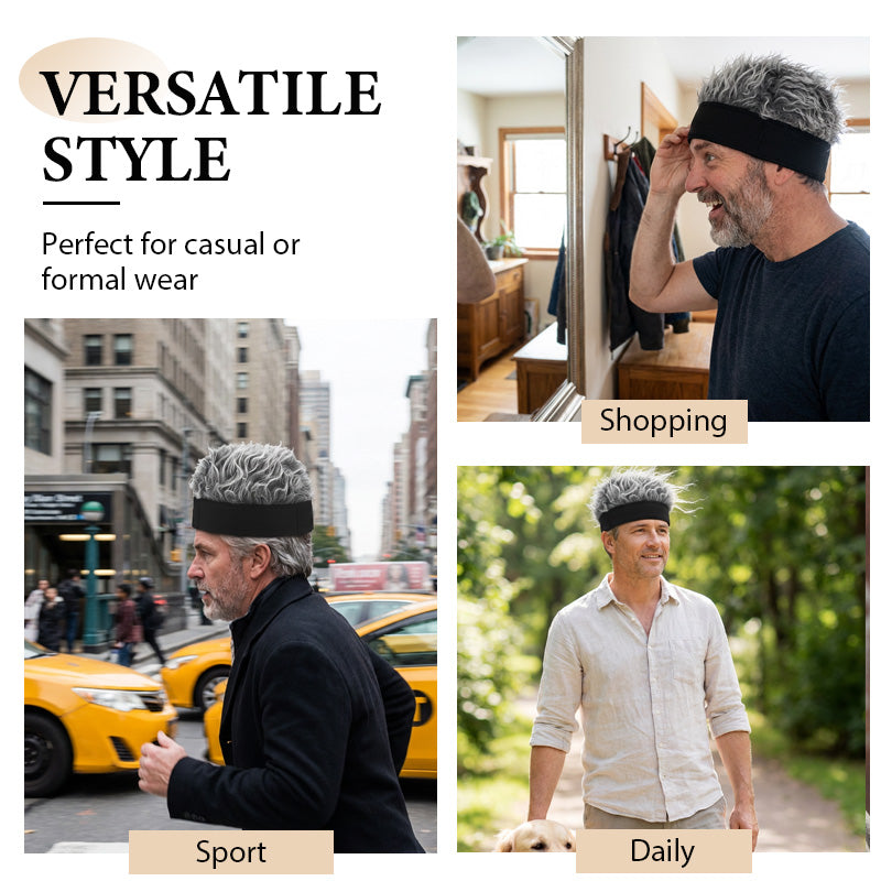 🔥Unisex Hip-Hop Wig Hat