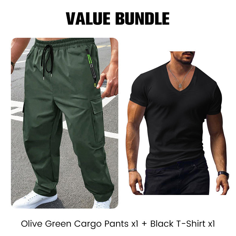 💘 Valentine's Day Offer: 50% off! 👖 Men's Outdoor Cargo Pants – Versatile pockets, breathable & all-day comfort!