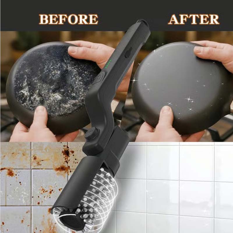 Cordless Electric BBQ Grill Brush Cleaner