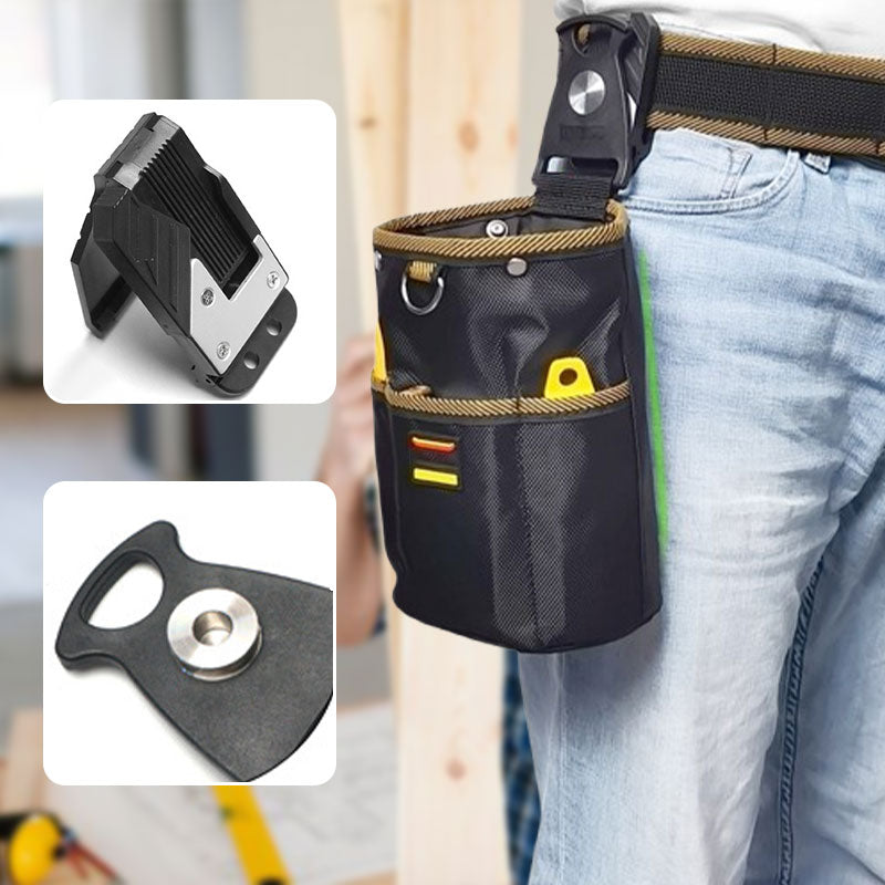 🧰Clip-On Tool Pouch Belt Bag – Hands-Free Storage, Durable Fabric & Quick Access