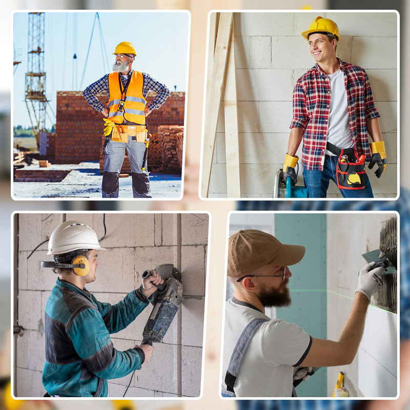 🧰Clip-On Tool Pouch Belt Bag – Hands-Free Storage, Durable Fabric & Quick Access