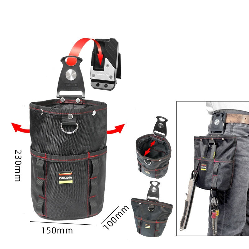 🧰Clip-On Tool Pouch Belt Bag – Hands-Free Storage, Durable Fabric & Quick Access