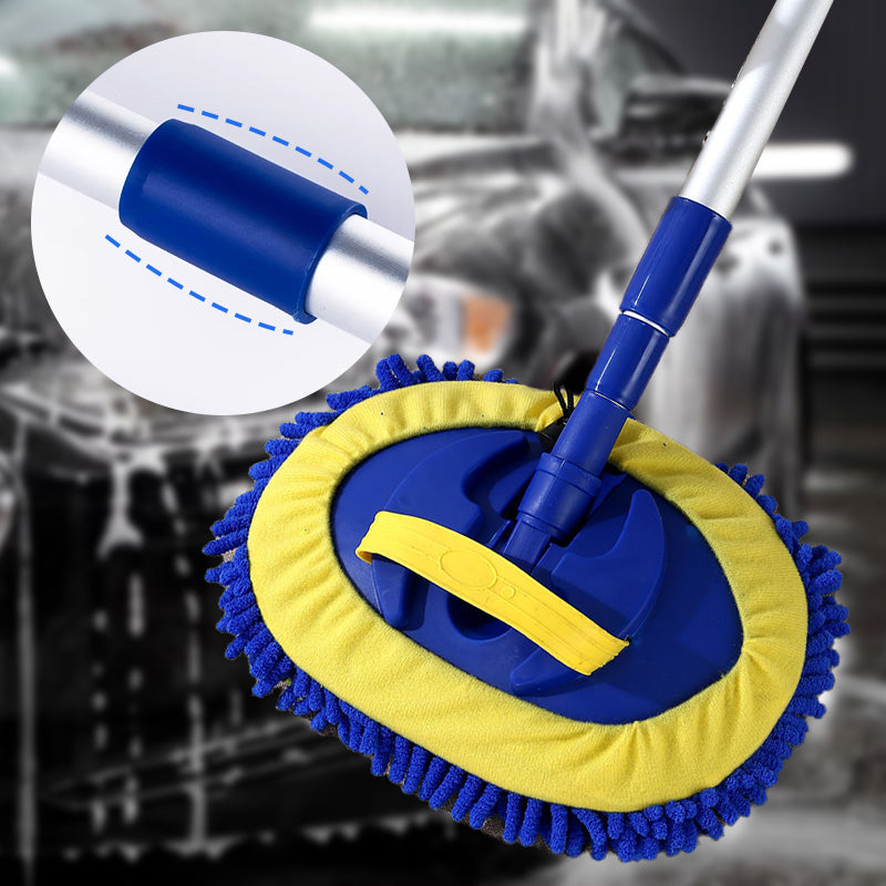 Durable Aluminum Long Handle Telescopic Car Wash Mop