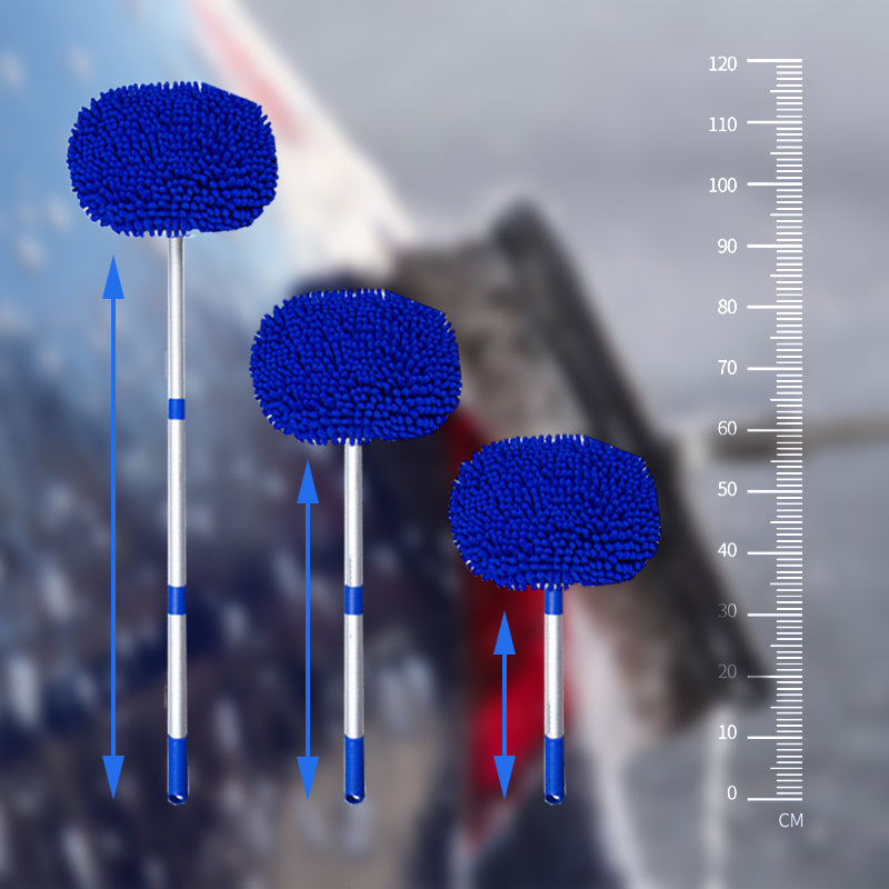 Durable Aluminum Long Handle Telescopic Car Wash Mop