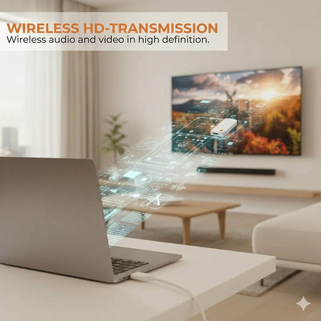 Wireless HDMI Transmitter and Receiver