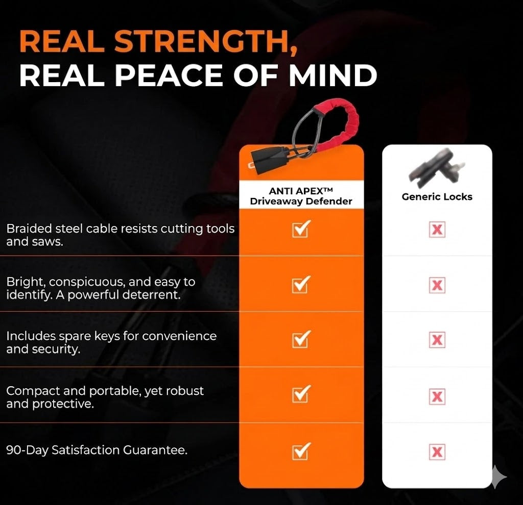 APEX™ Professional Steering Wheel Lock