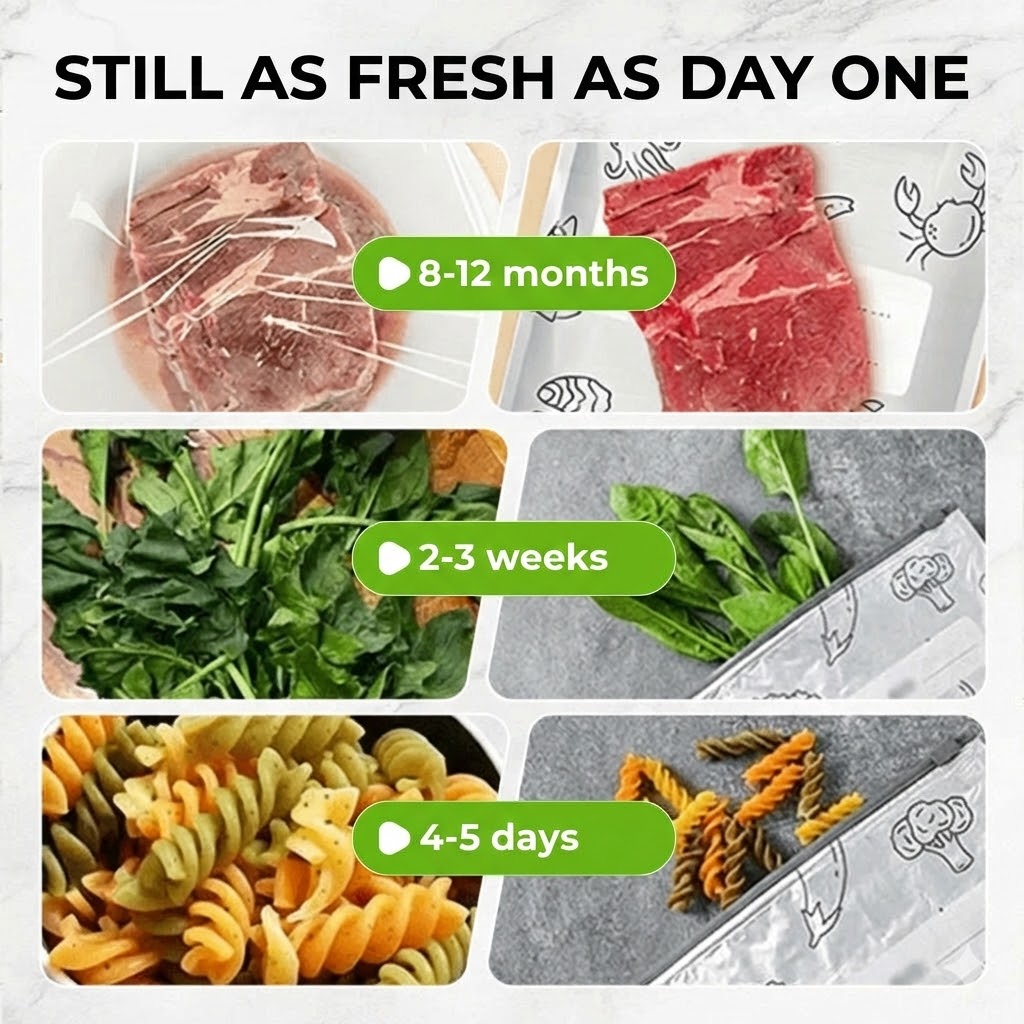 30 Pcs Reusable Aluminum Foil Resealable Storage Bags