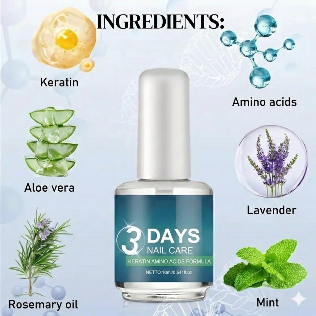 Quick-Dry Nail Oil – High Gloss Finish – Nourishing Cuticle Oil – Salon Quality