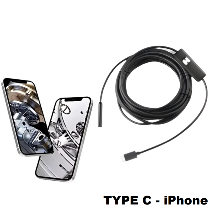 High-definition waterproof endoscope that can be directly connected to mobile phones and computers