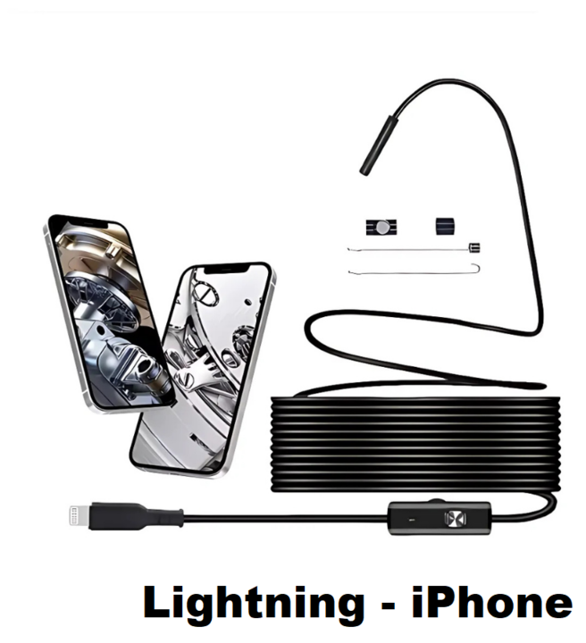 High-definition waterproof endoscope that can be directly connected to mobile phones and computers