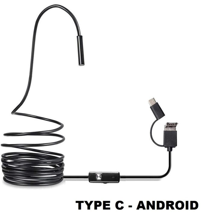 High-definition waterproof endoscope that can be directly connected to mobile phones and computers