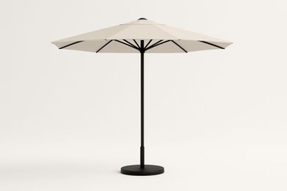 Ombrellone da Giardino Rotondo in Tessuto Poliestere e Alluminio-Decorlivingx