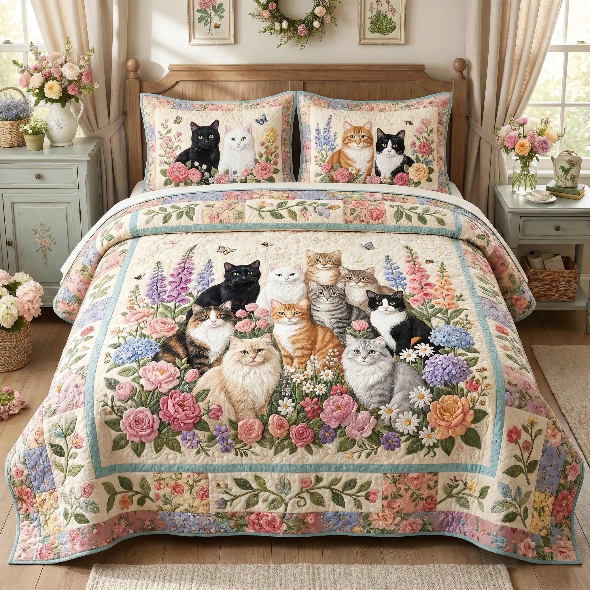 Quilted Bedding Set