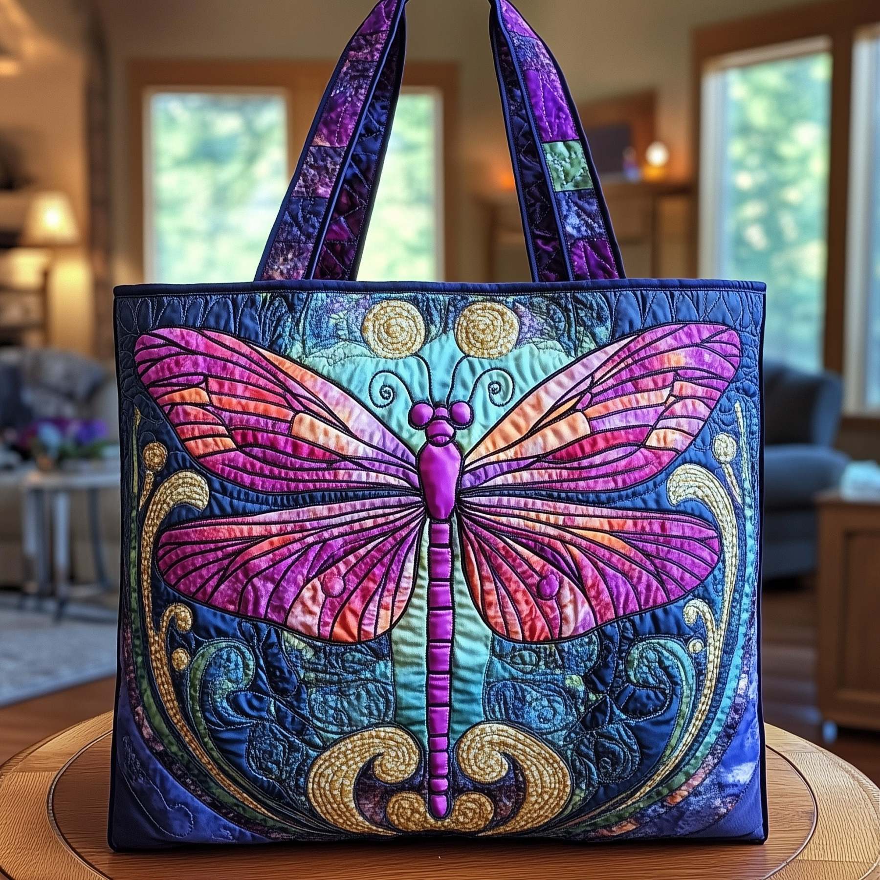 Majestic Wings Quilted Tote Bag GFTONT1038