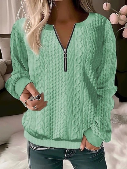 Women's Zipper Cardigan